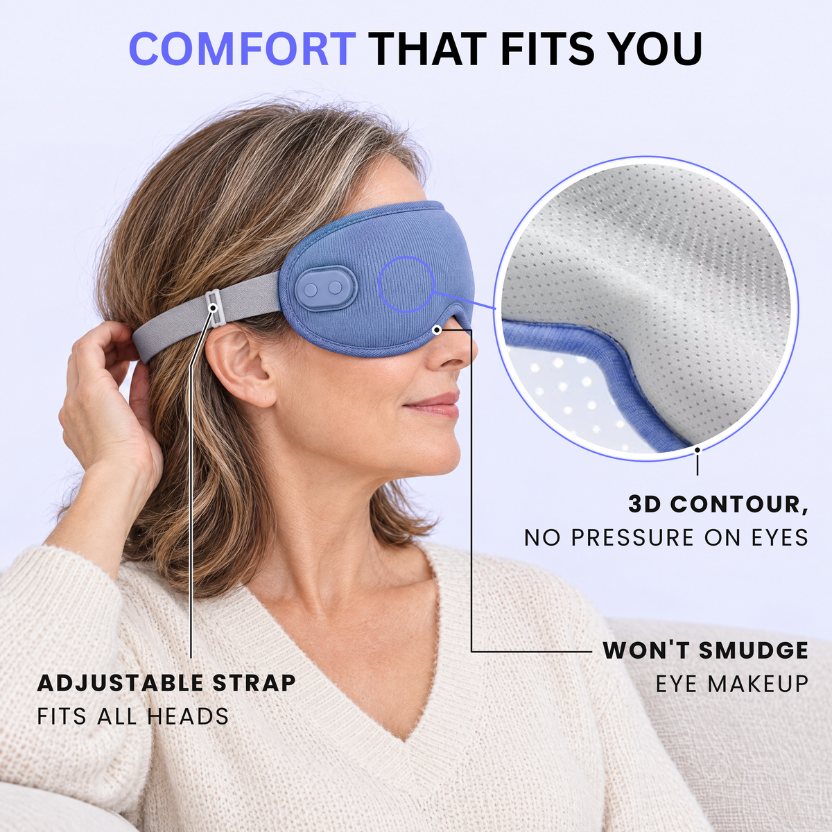 Ocuelle™ Warm Compress Eye Mask