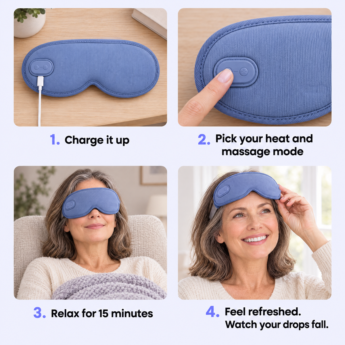 Ocuelle™ Warm Compress Eye Mask