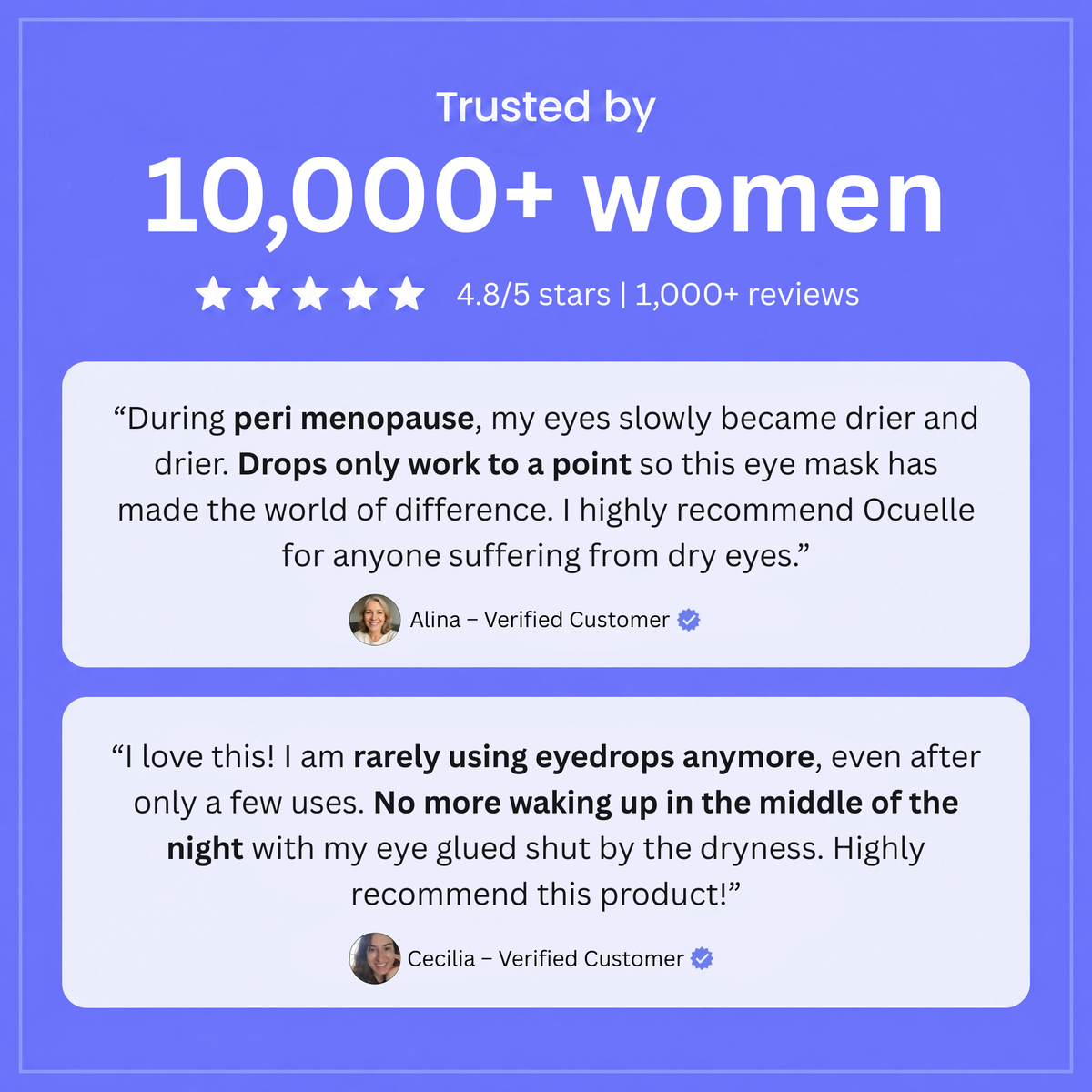 Ocuelle™ Warm Compress Eye Mask